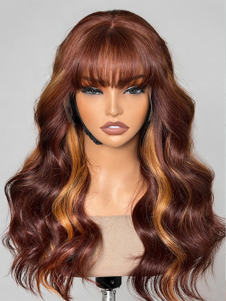 PreMax 180% Density 18 Inch 13x4 Frontal HD Lace Custom Wig Pre-cut Lace-09
