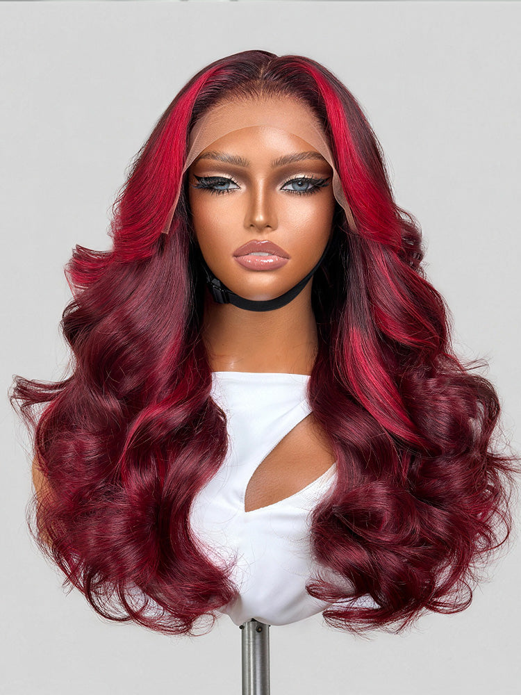 PreMax 180% Density 18 Inch 13x4 Frontal HD Lace Custom Wig  Pre-cut Lace-05