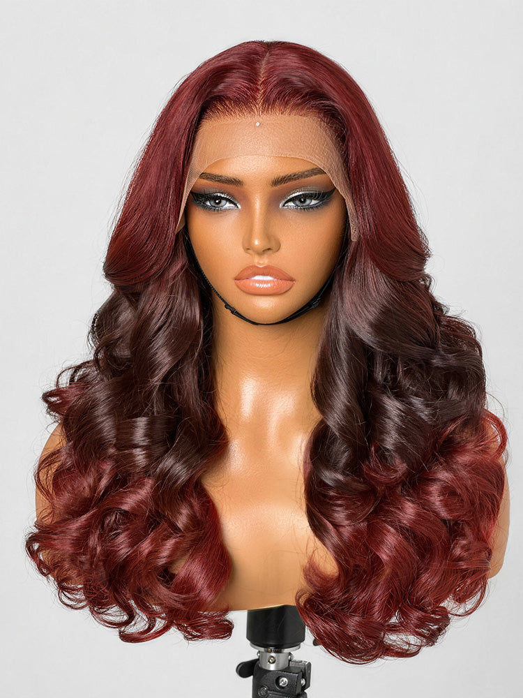 PreMax 180% Density 18 Inch 13x4 Frontal HD Lace Custom Wig  Pre-cut Lace-08