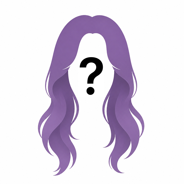 Luvme Hair 8-18 inch random human hair wig with varied colors and textures, showcasing imperfect but natural-looking style.