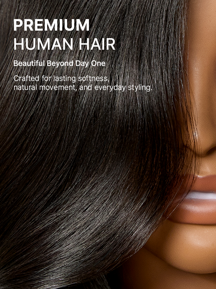 Luvme All-Day Comfort™ long body wave wig with 7x6 HD lace closure, glueless design, pre-cut lace, and natural parting.