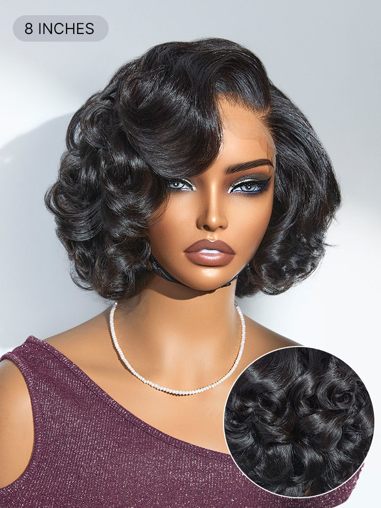 1 SEC INSTALL WIG | Mature Boss Brown Ombre Highlight / Natural Black Loose Wave Glueless Minimalist HD Lace Wig Pre-cut Lace-26