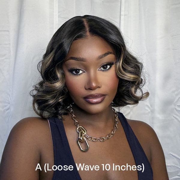 $99 Each | Final Deal 10 inches to 12 inches | Short Wig | Lace Wig | 4 Styles Available Only 50 Left | No Code Needed | US ONLY-02