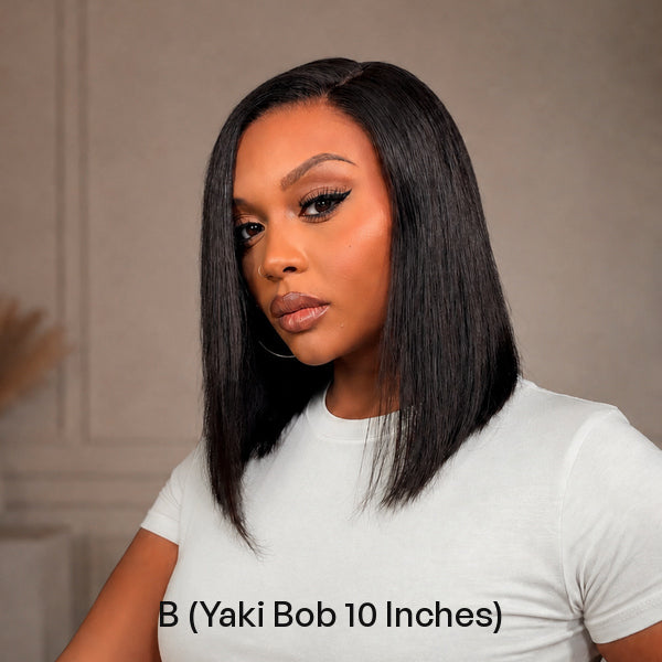 $109 Each | Final Deal 10 inches to 12 inches | Short Wig | Lace Wig | 4 Styles Available Only 50 Left | No Code Needed | US ONLY-03