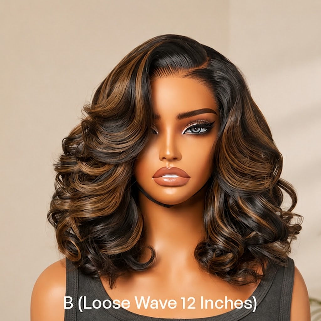 $99 Each | Final Deal 10 inches to 12 inches | Short Wig | Lace Wig | 4 Styles Available Only 50 Left | No Code Needed | US ONLY-07