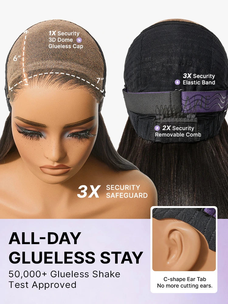 New Customers Only | Luvme All-Day Comfort Wig 180% Density Burmese Curly Finger Coil Ends PartingMax Glueless 7x6 Closure HD Lace Wig Pre-Cut Lace-05