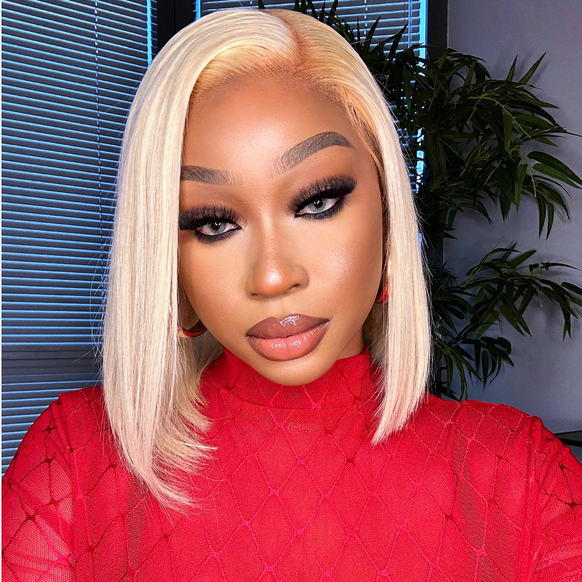 VIP ONLY | Blonde 613 Bob Glueless 5x5 Closure HD Lace Wig Pre-Cut Lace-18