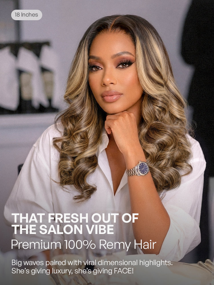 Luvme All-Day Comfort Wig 180% Density Loose Wave Sun-Kissed Blonde Highlight Glueless 7x6 Closure HD Lace Wig Pre-Cut Lace-02