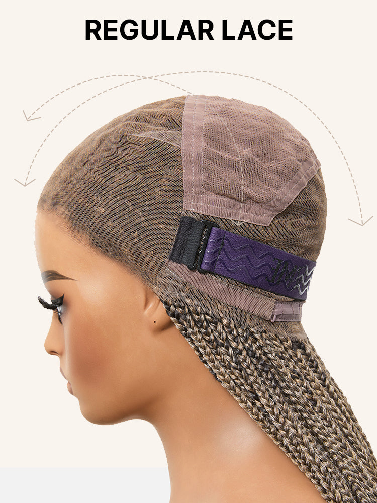OwnScalp™ Lightweight Salon-Like Braids with a Real Scalp Look Full HD Lace Knotless Box Braided Wig - US Only-47