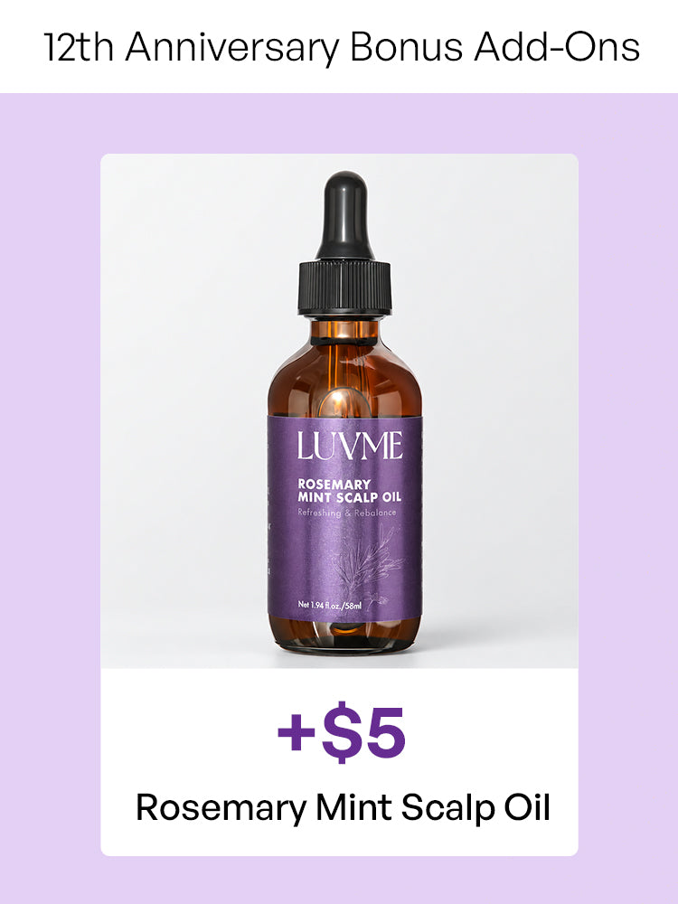 US Only | Luvme Rosemary Mint Scalp Oil, Scalp Care, Soothe & Strengthen-10