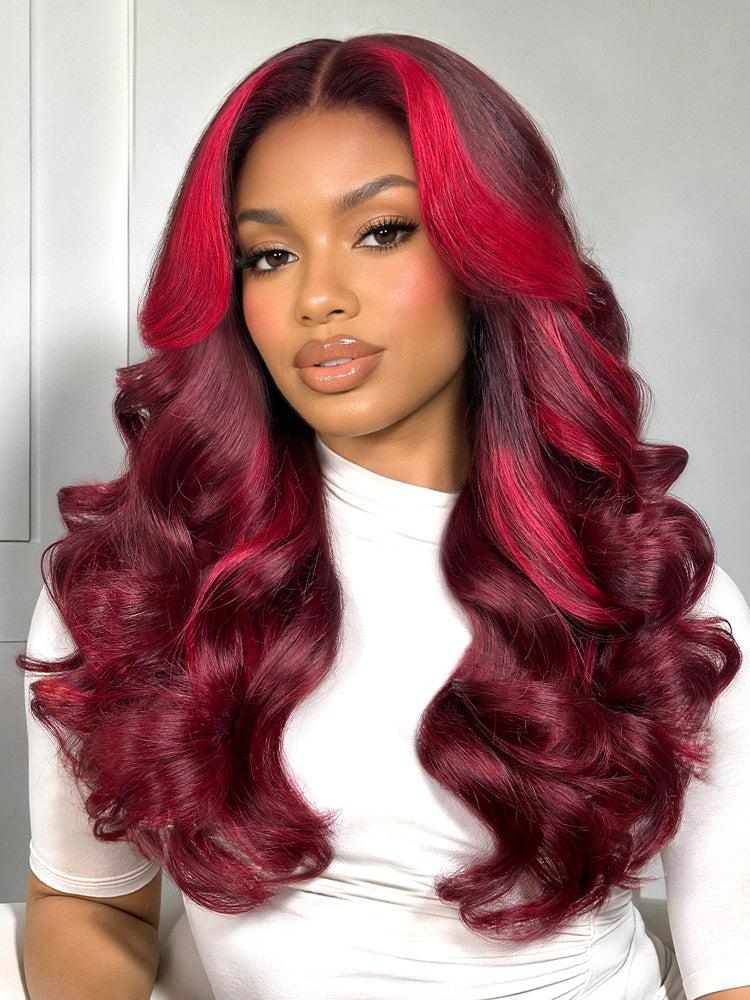 PreMax 180% Density 18 Inch 5x5 Closure HD Lace Custom Wig Pre-cut Lace-31