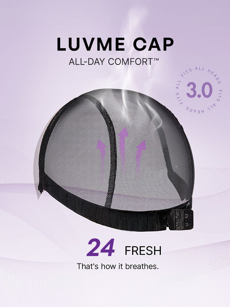 Luvme All-Day Comfort Wig 180% Density Rich Dark Plum Loose Body Wave PartingMax Glueless 7x6 Closure HD Lace Wig Pre-Cut Lace-38
