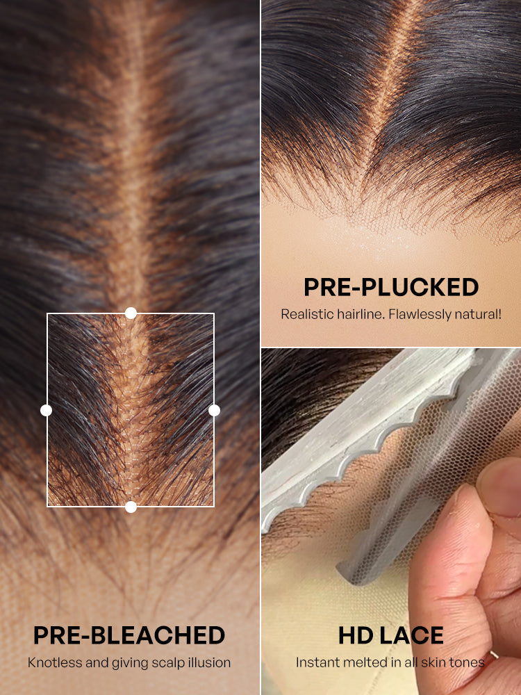 Luvme All-Day Comfort 250% Density Glueless 7x6 Closure HD Lace Loose Body Wave Long Wig Pre-Cut Lace-22