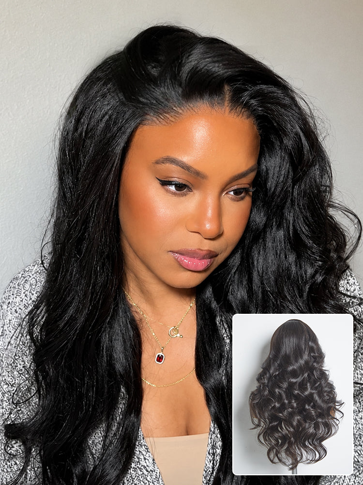 Luvme All-Day Comfort 250% Density Glueless 7x6 Closure HD Lace Loose Body Wave Long Wig Pre-Cut Lace-19