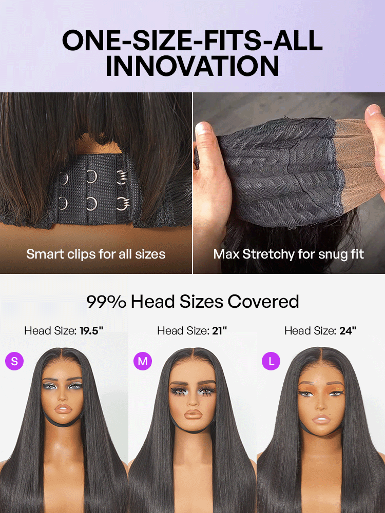 Luvme All-Day Comfort 250% Density Glueless 7x6 Closure HD Lace Loose Body Wave Long Wig Pre-Cut Lace-23