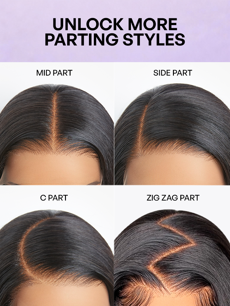 Luvme All-Day Curl Hold™ Premier Grade Hair Shoulder Length Body Wave CuticleAlign™ PartingMax Glueless 7x6 HD Lace Wig Pre-Cut Lace-64