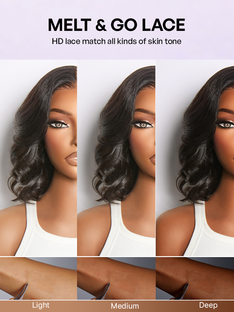 Luvme All-Day Curl Hold™ Premier Grade Hair Shoulder Length Body Wave CuticleAlign™ PartingMax Glueless 7x6 HD Lace Wig Pre-Cut Lace-61