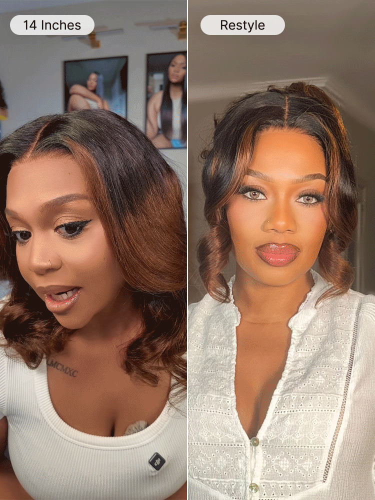 Luvme All-Day Curl Hold™ Premier Grade Hair Shoulder Length Body Wave CuticleAlign™ PartingMax Glueless 7x6 HD Lace Wig Pre-Cut Lace-52