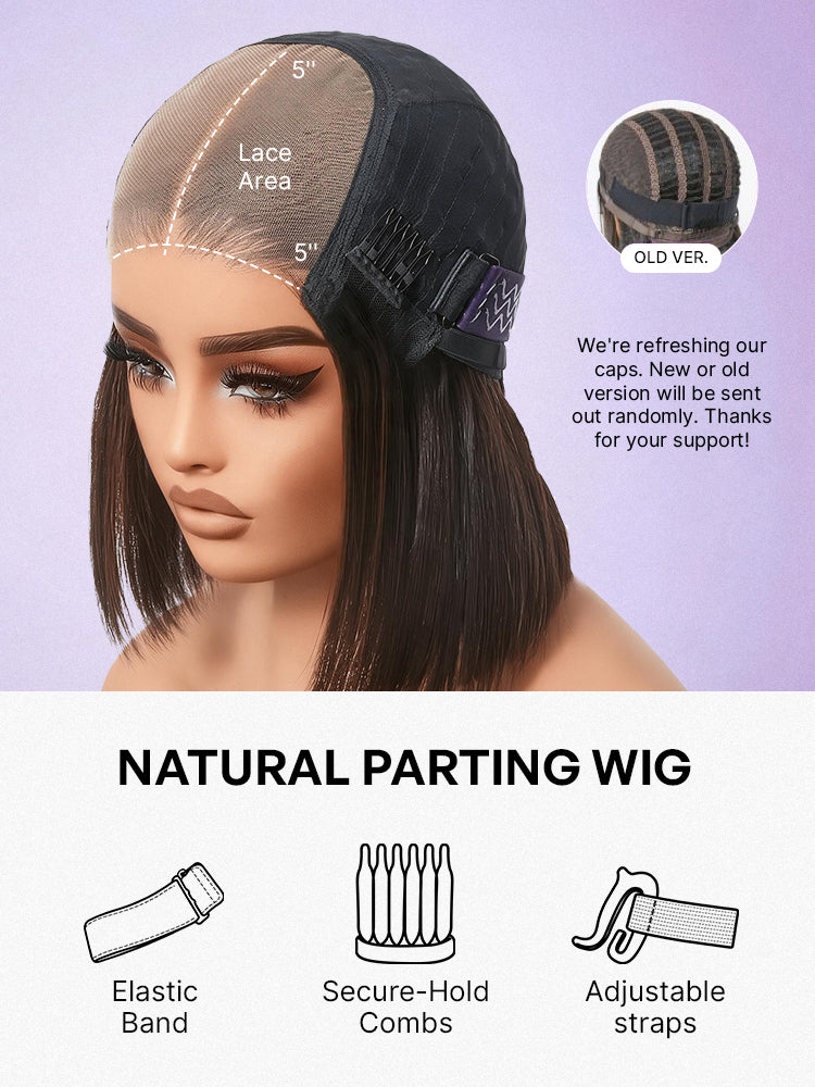 Wet and Wavy 5x5 Closure Pre-Cut Lace Water Wave Wig Glueless Side Part Human Hair Wig-52