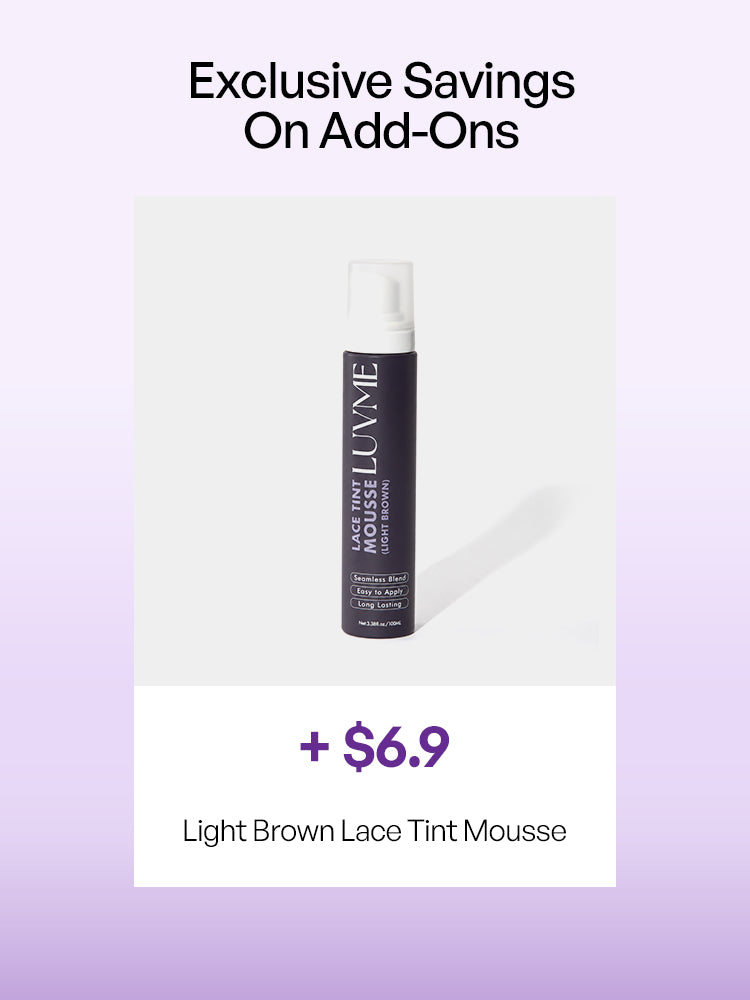 EXCLUSIVE ADD-ON|US Only | 1pc Dark Brown / Light Brown Lace Tint Mousse for Wig Melt-01