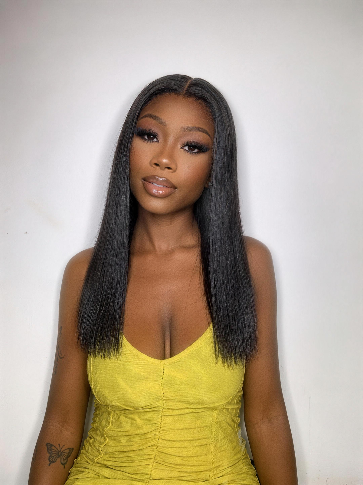 16 Inches=$159.9 | Silky Straight Glueless 5x5 Closure HD Lace Long Wig | Large & Small Cap Size - US Only-04