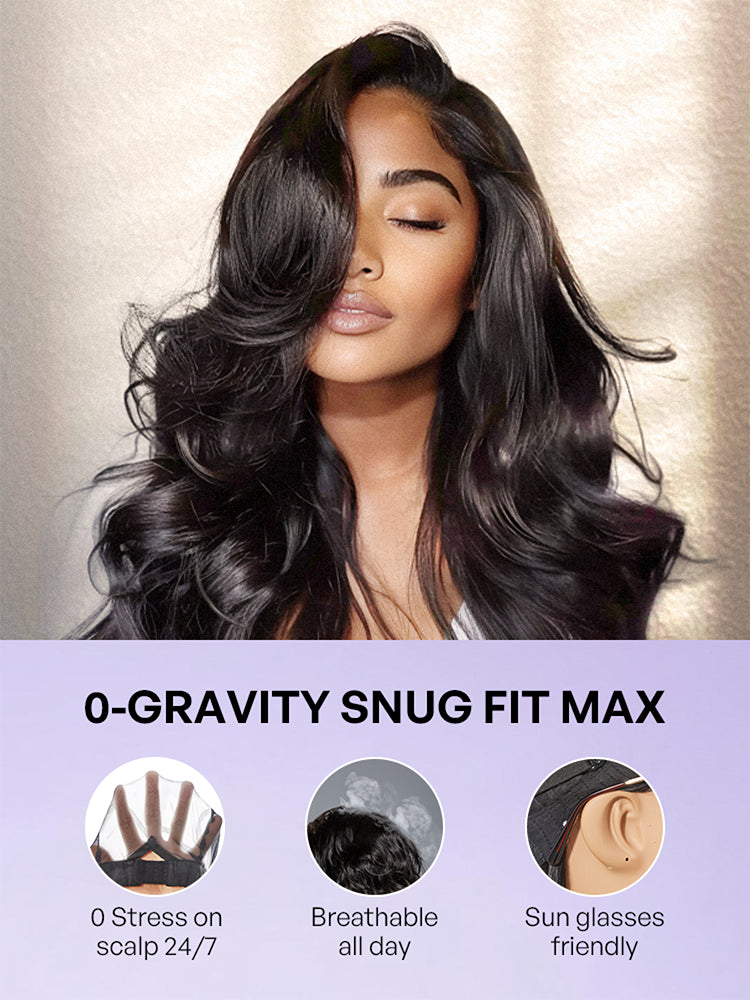 VIP DAY ONLY - Luvme All-Day Comfort Wig 4C Kinky Edges Kinky Straight Glueless 7x6 Closure HD Lace Human Hair Wig Pre-Cut Lace-05