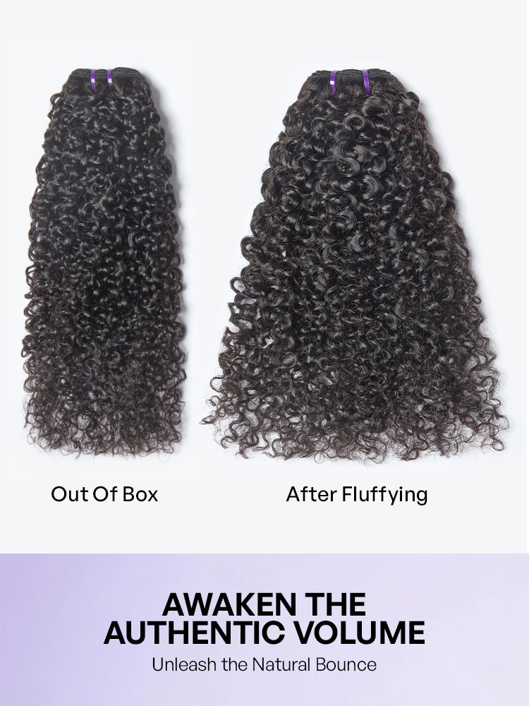 Messy Burmese Curly / Silky Straight / Body Wave / Deep Wave  Bundles 100% Premium Remy Human Hair Bundles 1pc / 3pcs-39