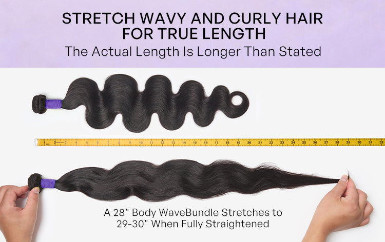 Luvme 3pcs Body Wave / Water Wave / Deep Wave / Yaki Straight / Silky Straight 100% Virgin Human Hair Bundles-64