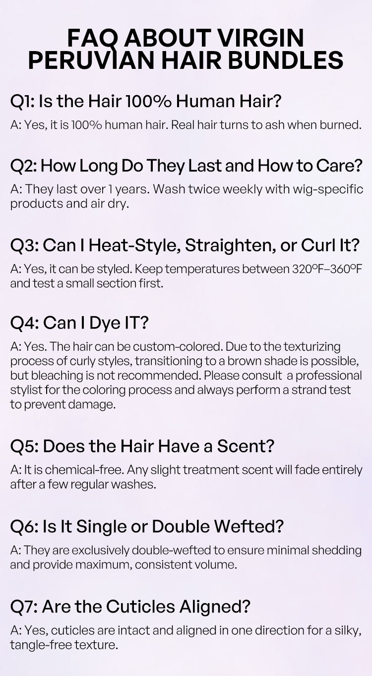 Luvme 3pcs Body Wave / Water Wave / Deep Wave / Yaki Straight / Silky Straight 100% Virgin Human Hair Bundles-68