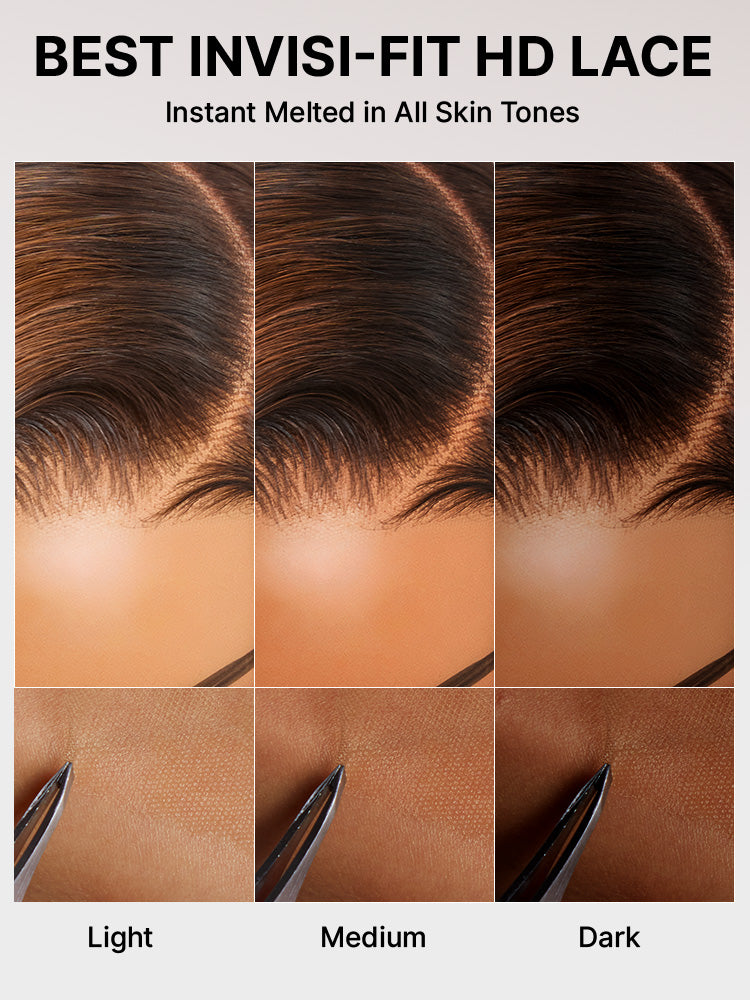 Luvme All-Day Comfort Wig 200% Density Ombre Ginger Brown Loose Wave PartingMax Glueless 7×6 Closure HD Lace Wig Pre-Cut Lace-13
