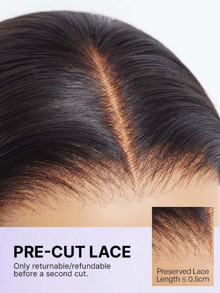 180% Density Water Wave HD 13x4 Frontal Lace Free Part Glueless Human Hair Wig Pre Cut Lace-35