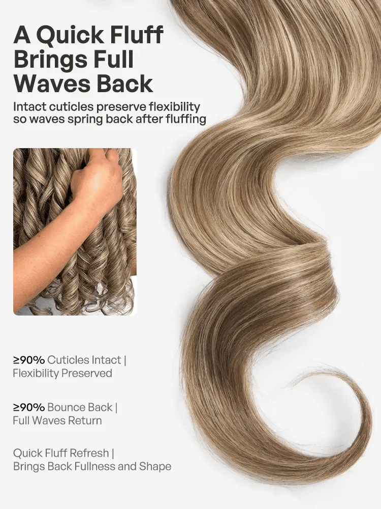 Luvme OriginaLive Hair 180% Density Ombre Ash Blonde Loose Wave Glueless 13x6 HD Lace Front Wig Pre-Cut Lace Flexi-Fit Drawstring Cap-07