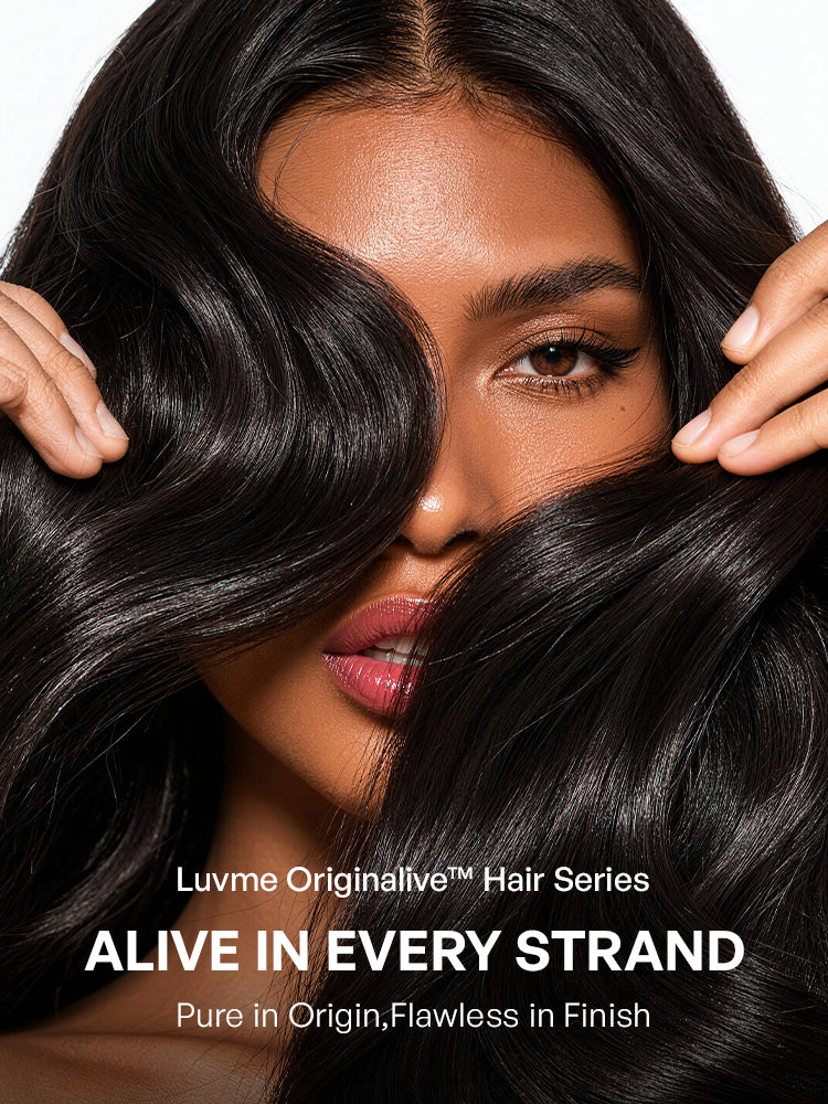 Originalive™ Bundles - Luvme Raw Virgin Human Hair Body Wave 100% Unprocessed Natural Soft Shiny Long-Lasting Hair Extensions US Only-30
