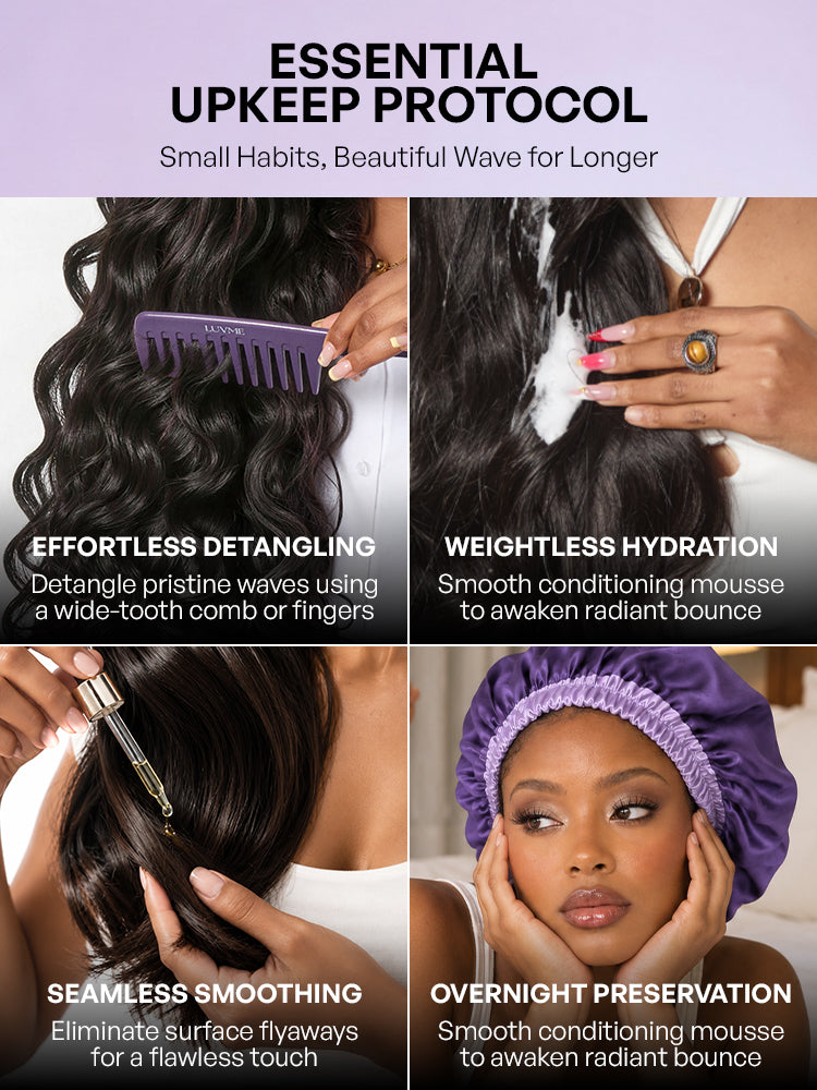 Miracle Knots Crochet Hair Body Wave for Boho Braids | Crochet Weaves | Fulani Braids | Twists Pre-Separated Lightweight Full & Soft Pre-Looped Human Hair Extensions Protective Style-18
