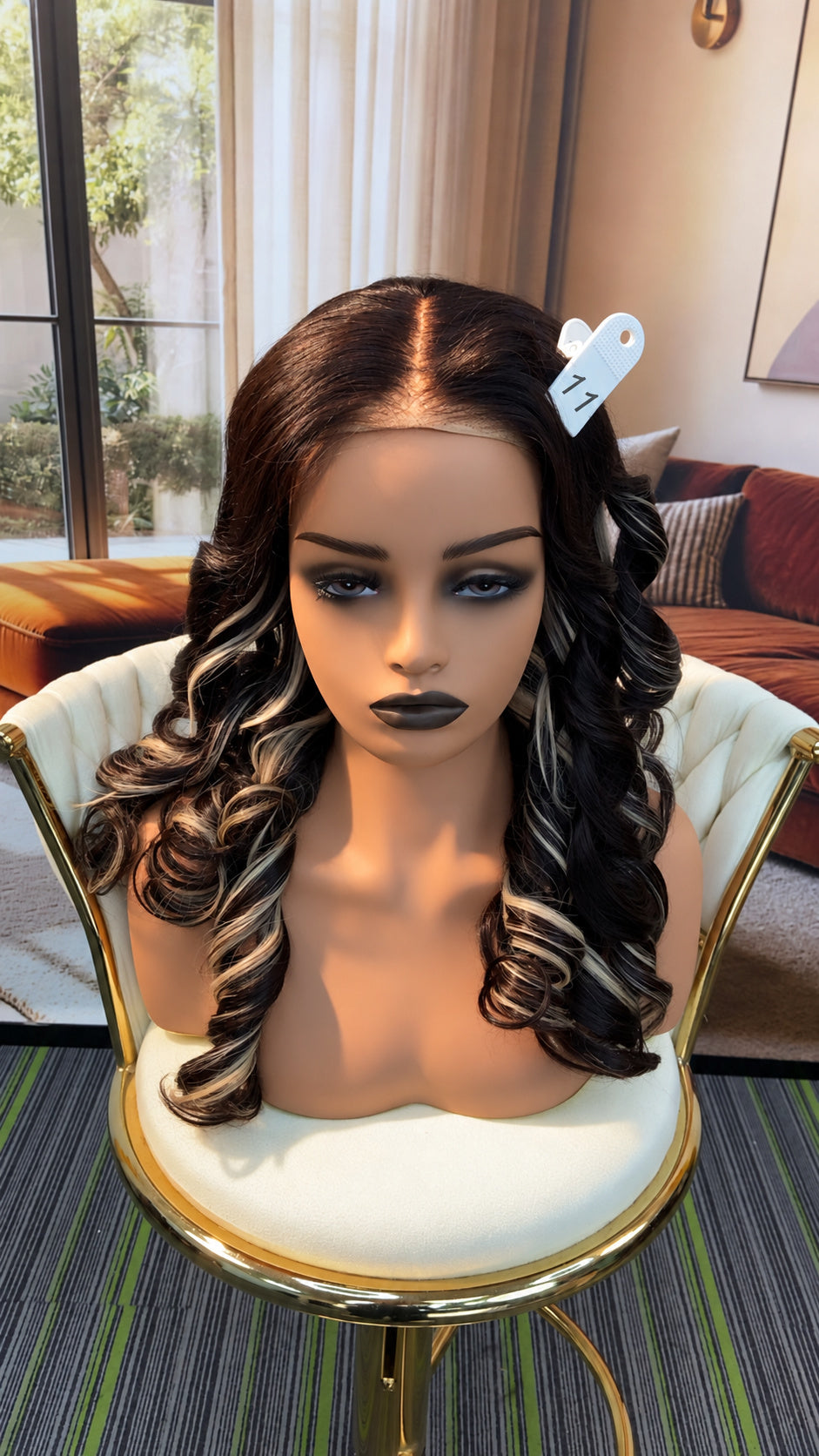 Luvme Hair live outlet wig in various styles, showcasing realistic hair texture and color options for versatile hair looks.