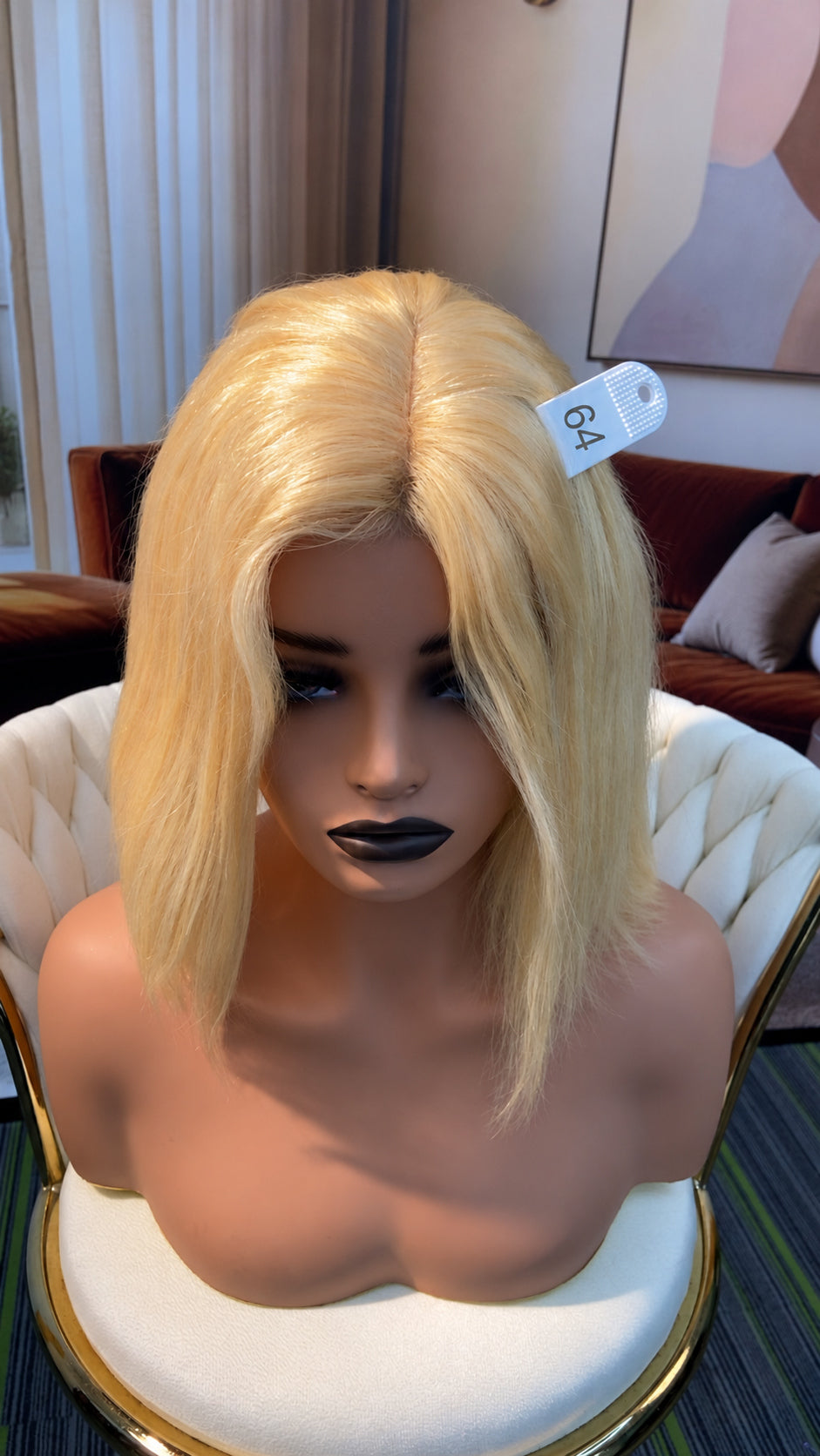 Luvme Hair live outlet wig in various styles, featuring natural-looking hair with layered cut and smooth texture.