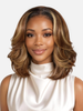 Blonde Highlight / Brown Highlight Short Layered Bob Wig Glueless 5x5 Closure Pre-Cut Lace Wig-32