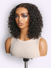 Readitress™ Boho Braids Deep Curly Glueless 5x5 Closure Lace with Braided Top Human Hair Wig Pre-Cut Lace-61