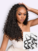 Pre-Separated Feather Crochet Human Hair Extensions Deep Wave Protective Style with Free Gifts-01