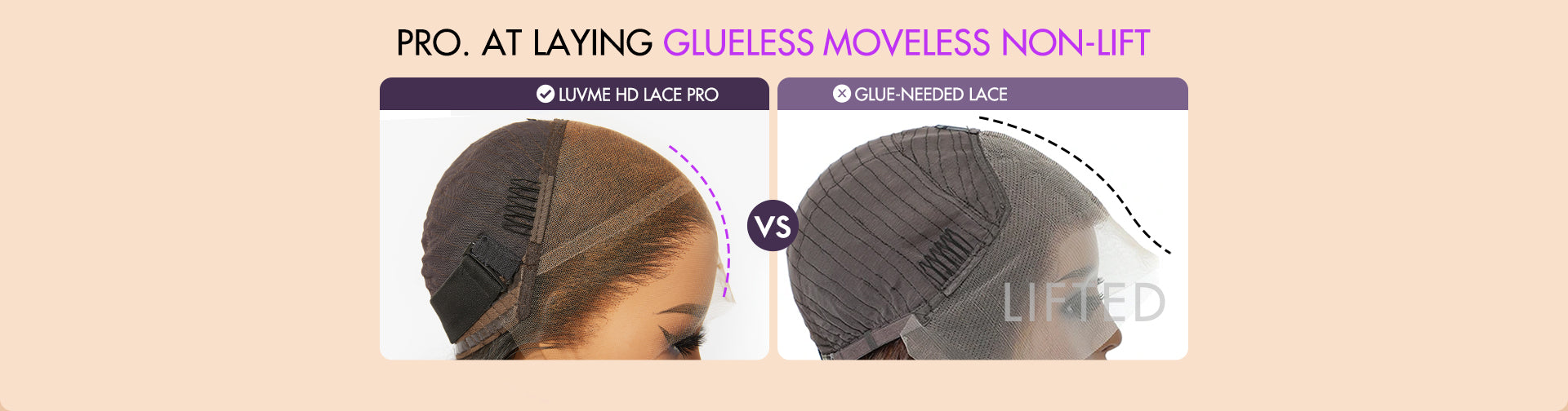 the glueless 13x5 lace wig