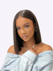 Silky Blunt Cut Bob Lace Front Wig - 13x4 lace, natural hairline