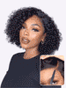 Trendy Short Cut Curly Minimalist HD Lace Glueless Side Part Wig 100% Human Hair-12