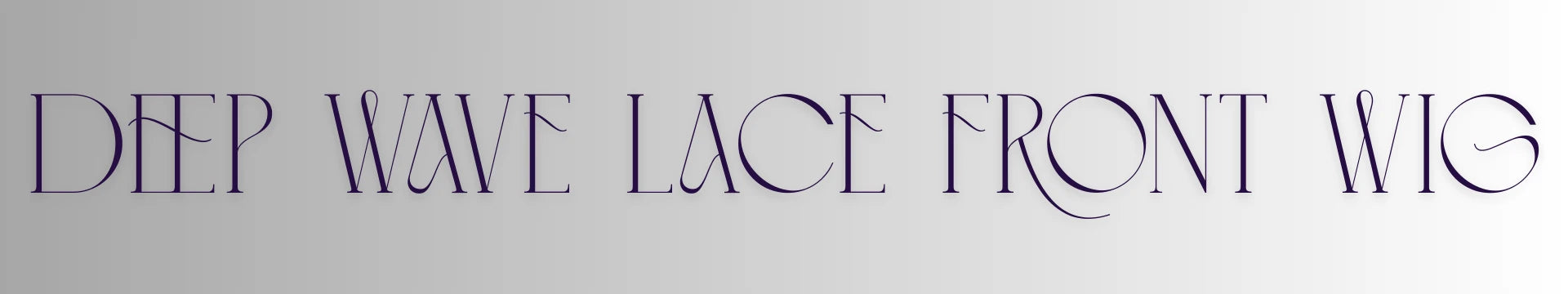 Deep Wave lace front wig