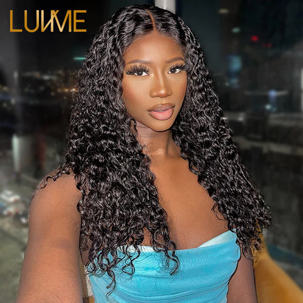 Luvme Gorgeous Deep Wave Full Hair Glueless 13x4 Frontal Undetectable HD Lace Long Wig 100% Human Hair-01