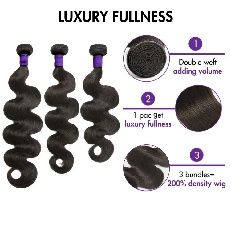 Product Details of Upgraded Braizilian Hair Body Wave 3 Bundles