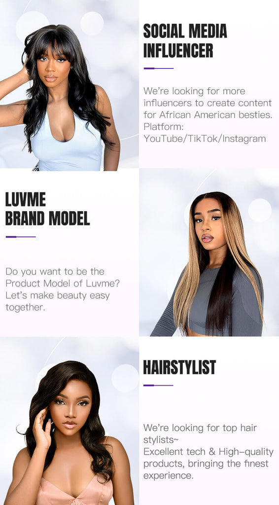 Luvme Hair Wig Influencer Program