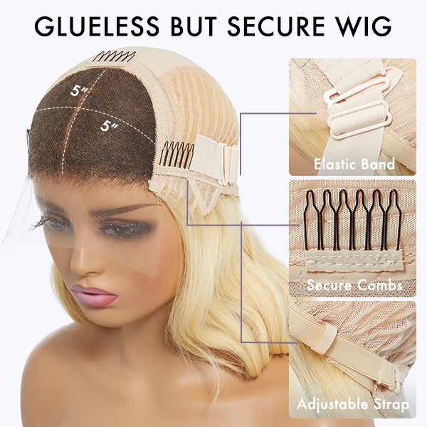 【16 inches = $199.9】613 Loose Wave Undetectable Lace 5x5 Closure Lace Wig | Direct Dyeing