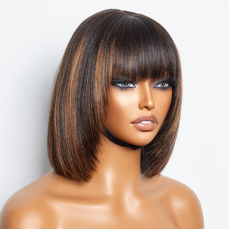 Short Wigs wtih Bangs that Look Real – Luvme Hair