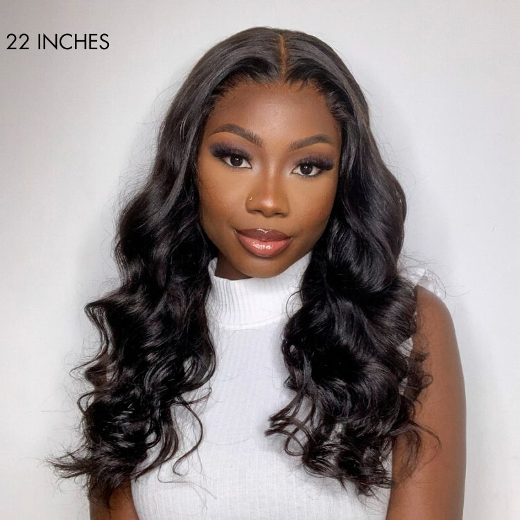 Breathable Cap Loose Body Wave Glueless 5x5 Upgraded Lace Front Mid Pa –  Luvme Hair