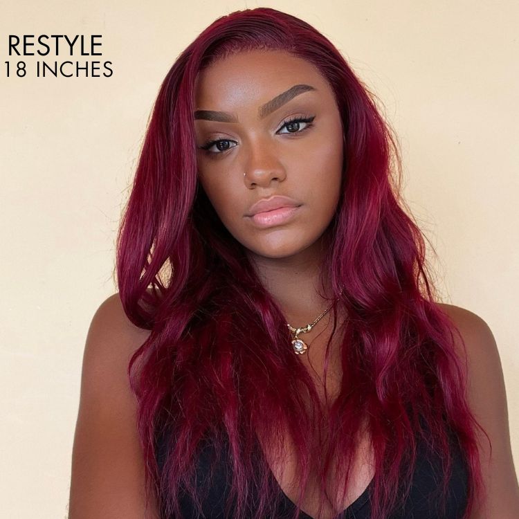 Classic Sugar Plum Body Wave Glueless 13x4 Lace Front Wig Limited Sale